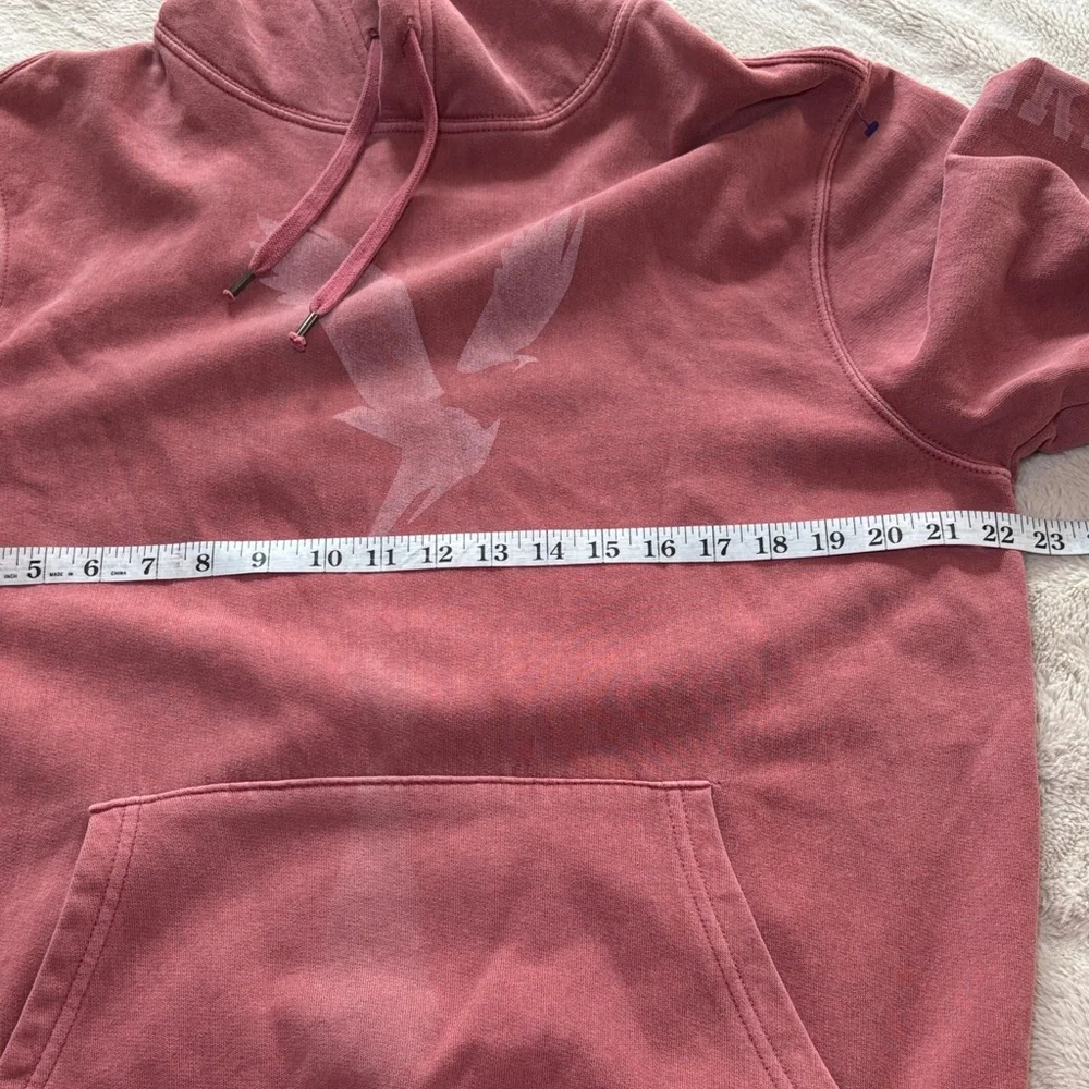 American Eagle Outfitters Men's Pink Hoodie